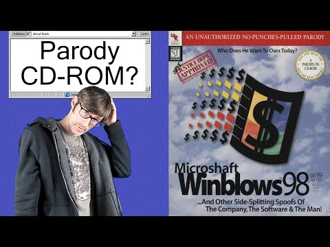 Pardoy CD-ROM? Oh Boy - Microshaft Winblows 98