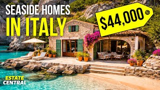 Unbelievable SEASIDE Homes in ITALY under $50,000