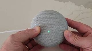 Factory Resetting a non-functioning Google Home Mini, It works again!