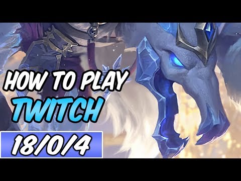 TWITCH ADC | New Build & Runes | Diamond Ice King Twitch | League of Legends | Season 9