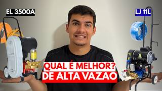 Eletroplas EL 3500A vs Chiaperini LJ 11L Qual Lavadora de Alta VAZÃO COMPENSA MAIS? Comparativo