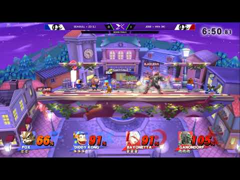 S@X 237 Smash 4 Doubles - Jebb + Van Vs. ZD + Seagull - SSB4 Grand Finals - Smash for Wii U.