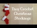 Berikut Tiny Selfmade Crochet Christmas Stockings NO Tutorial , viral!