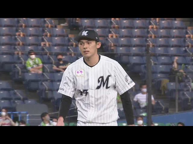 【3回表】マリーンズ・佐々木朗 好調のスワローズ・山田から3球三振を奪う!! 2021/6/10 M-S