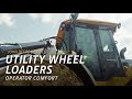 Operator Comfort John Deere L Series Mid Size Wheel Loaders