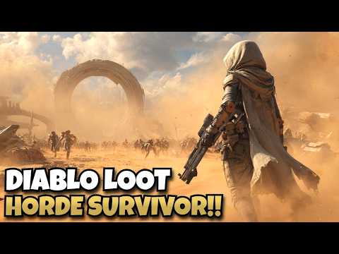 This UE5 Game Blends DIABLO and VAMPIRE SURVIVORS and it's INSANE!