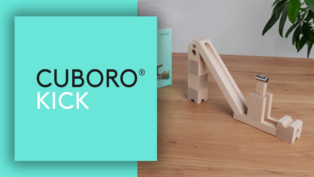 Cuboro Kugelbahn Zubehör Kick Das Extra Set für den Kick nach oben