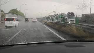 車ボコボコになるかと思った(*´･ω･)　令和元年　初雹　【#雹】