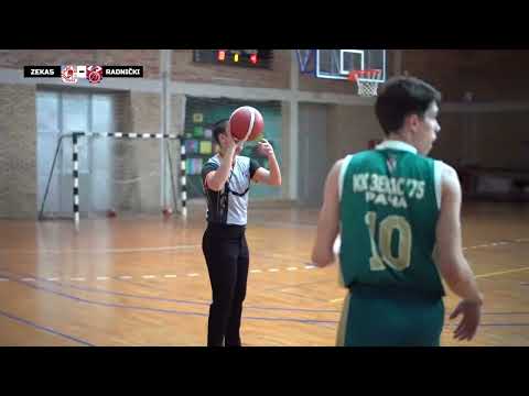 KK Zekas 75 - 62:77 - KK Radnički 1950 / KUP SRBIJE