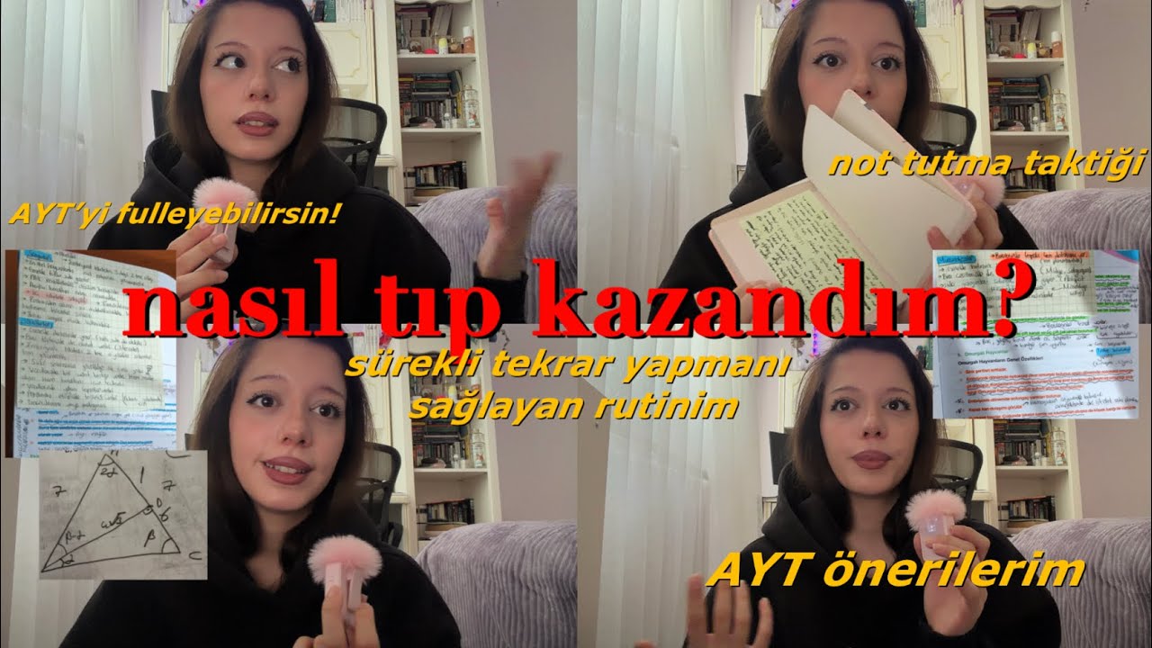 nasıl tıp kazandım? Ayt Önerileri ve HATALARIM