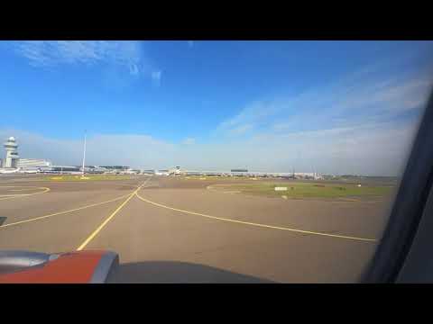 Schiphol Airport - landing till parking - Hyperlapse / Timeshift / Time lapse