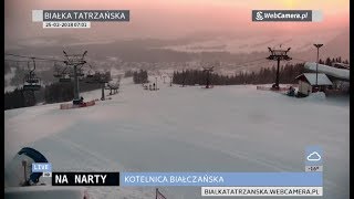 Warunki narciarskie na SN Kotelnica, Szymoszkowa, Koziniec...  w dniu 25.02.2018