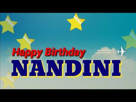 Happy Birthday Nandini