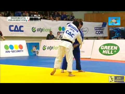 Judo 2013 European Open Men Budapest: Morishita (JPN) - Czukiewycz (FRA) [-66kg]