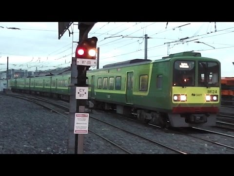 Irish Rail 8520 Class Dart Train number 8624 - Connolly Station, Dublin