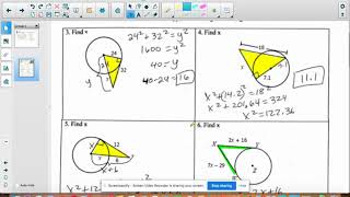 Geo R Unit 10 Lesson 5 HW Answers
