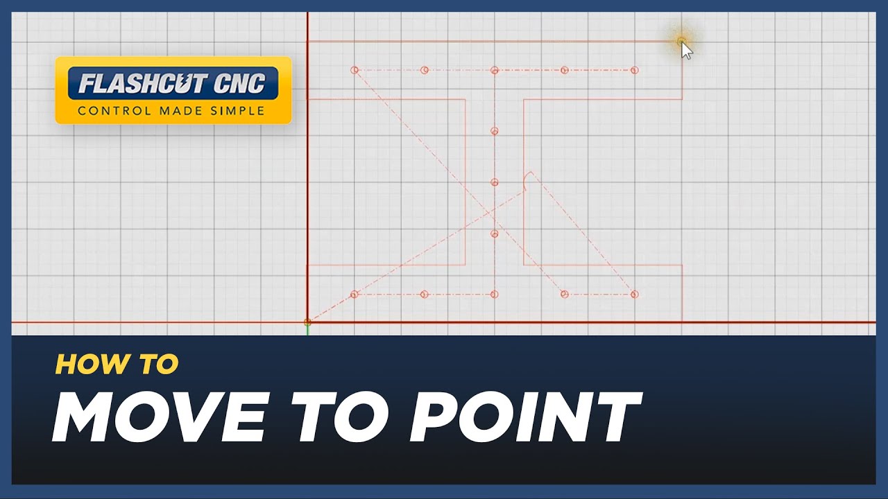 How to Move to Point in the Viewport - FlashCut CAD/CAM/CNC Software