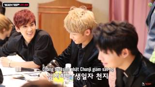 [Vietsub] 141006 TEEN TOP On Air - Nhiệm vụ ngày sinh nhật Chunji! {nieljoenl}