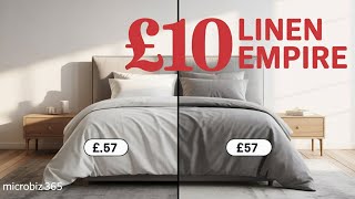 High-quality Bed Linen Business — Side Business Guide for the UK - low-cost business idea