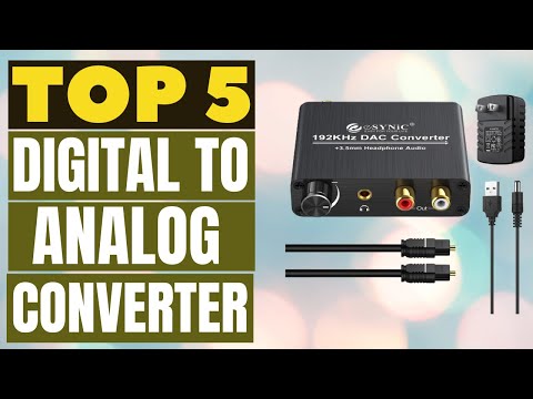 Top 5 Digital-to-Analog Converters for Audiophiles in 2023