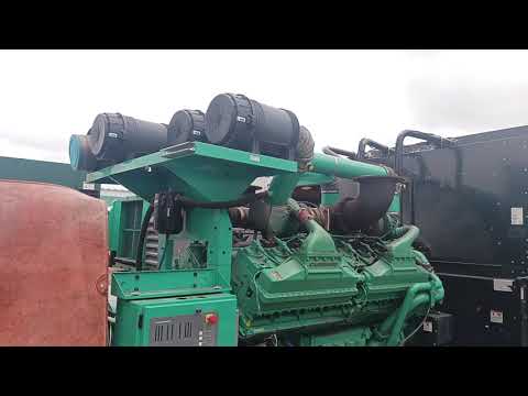 Cummins QSK60 2000kW Load Test