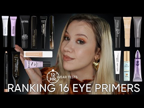 Ranking 16 Eyeshadow Primers | 12 Hour Wear Tests