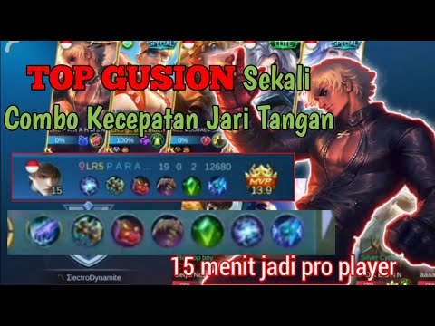 2.3K MATCHES GUSION , HYPER LEGENDARY DAGGER [ FORMER TOP 1GLOBAL GUSION ] Type-r  MOBILE - LEGENDS