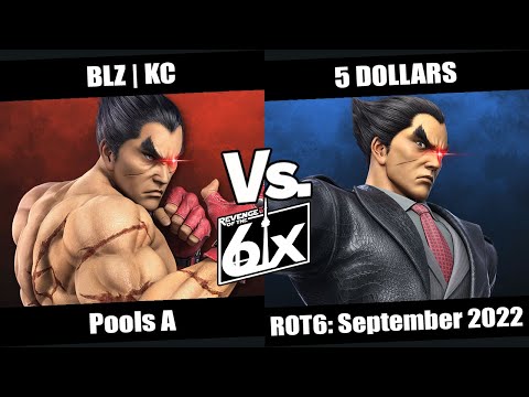 ROT6 September Pools A - BLZ | KC (Kazuya) vs 5 DOLLARS (Kazuya) SSBU Singles