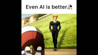 “Garou sliding, AI version” #onepunchmans3 #onepunchman #fypage #viralclips #funny #memeshorts