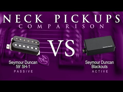 Seymour Duncan 59' SH-1 vs BLACKOUTS - Neck Pickup Guitar Tone Comparison Demo