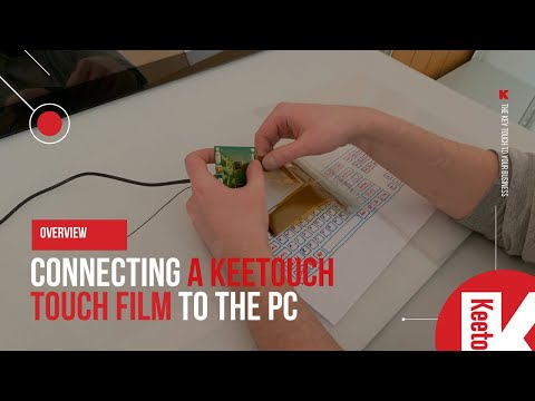Overview/tutorial: Connecting Keetouch GmbH Nano Foil touch film to the PC