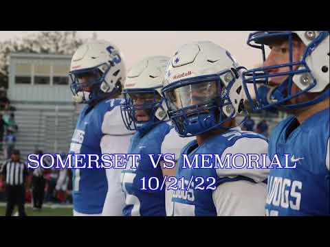 Somerset High School Football team goes BEAST MODE against Memorial (Homecoming Hype Video)