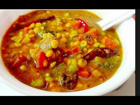 মিক্সড ভেজিটেবল With বুটের ডাল রান্না হোটেল স্টাইলে Mix vegetables with Buter dal Ranna Bangladeshi Video