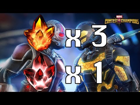Three 4 Stars and One 5 Star Crystal Opening!!! Marvel Contest of Champions