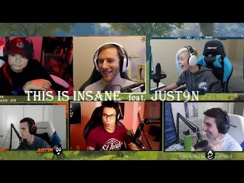 JUST9N is insane PUBG Twitch rivals Shroud, Lurn, Wadu, Chocotaco, Kongphan reacts