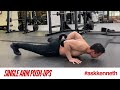 Single Arm Push-ups | #AskKenneth