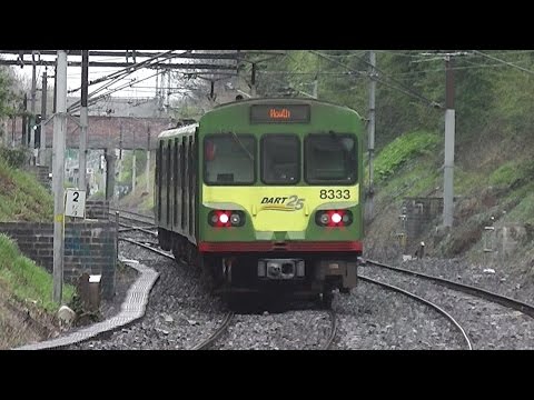 8300 Class Dart Train number 8333 - Killester Station, Dublin