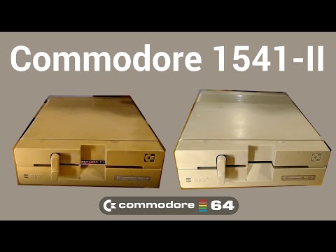 Clean & Retr0bright a Commodore 1541-II Disk Drive