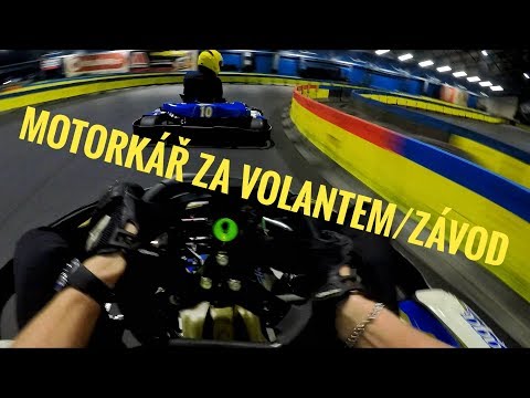 Motorkář za volantem / Praga Arena / Racing Motokára - Naboural Jsem