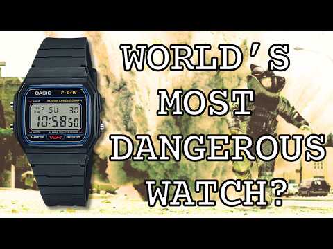 Casio F91W  - The Most Dangerous Watch In The World?