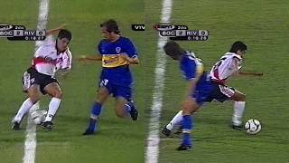 La cintura de Ortega no era de este planeta! 👀 #futbol #riverplate #futbolargentino