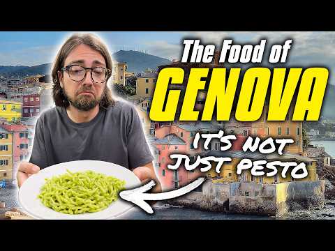 The Food of GENOVA (but no pesto allowed)