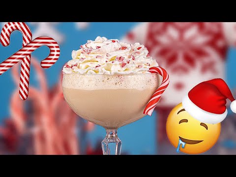 Candy Cane Martini 🎅🏻 Christmas Drink with Vodka