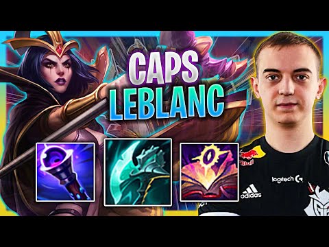 CAPS HARD CARRY WITH LEBLANC! | G2 Caps Plays Leblanc Mid vs Jayce!  Season 2023