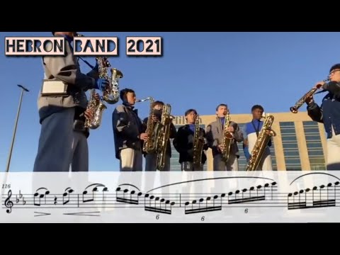 Hebron HS Band 2021 Soprano Sax Transcription