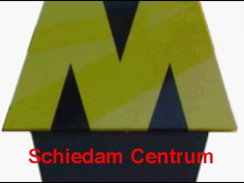 Rotterdam (RET Metro); announcement for next stop; Schiedam Centrum (20111214)
