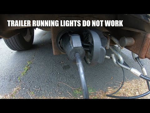 Trailer Running Lights Do NOT Work but Brake Lights and Turn Signals Do