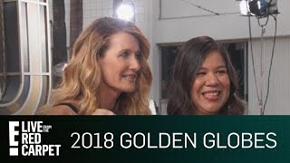 Laura Dern Fights for Women's Rights at 2018 Globes | E! Live from the Red Carpet