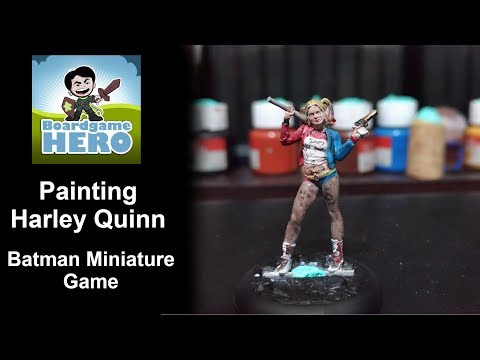 Painting Harley Quinn (Suicide Squad)