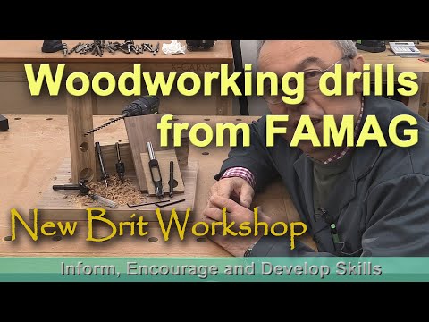 Woodworking Drills from Famag